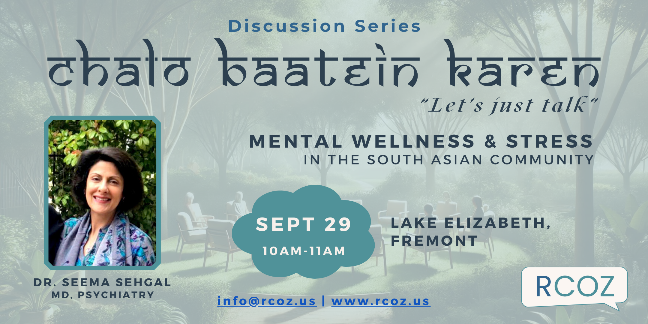 Rcoz's 1st Chalo Baatein Karen Event at Lake Elizabeth: A Resounding Success!